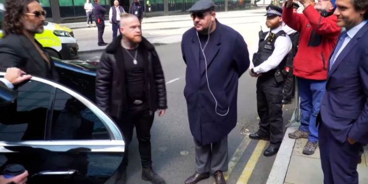 Russell Brand pleads not guilty to rape and sexual assault charges