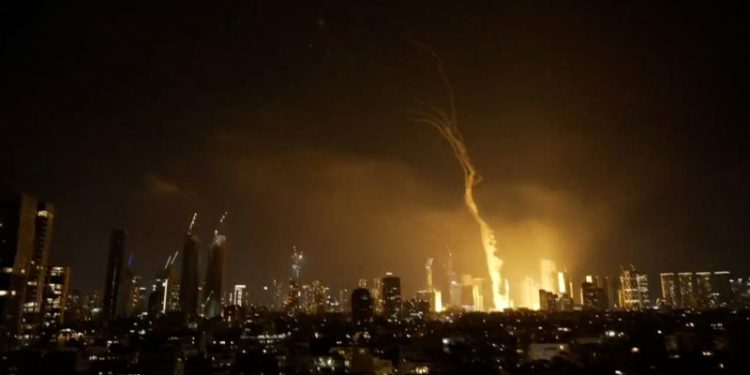 Iran launches ‘hundreds’ of missiles at Israel following attack