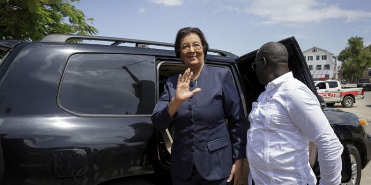 Suriname parliament elects first female president